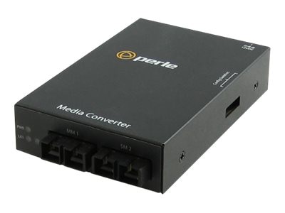 Perle S-1000MM-S2SC10 - media converter - 1GbE