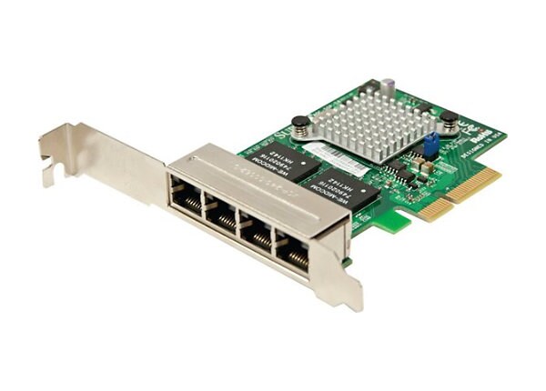 Supermicro AOC-SGP-i4 - network adapter - PCIe 2.1 x4 Supermicro AOC-SGP-i4 - network adapter - PCIe 2.1 x4