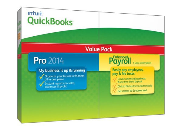QuickBooks Pro 2014 - box pack