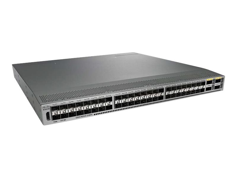 Cisco Nexus 2248PQ 10GE Fabric Extender - expansion module - 10 Gigabit SFP+ / SFP (mini-GBIC) x 48 + 40 Gigabit QSFP+ x