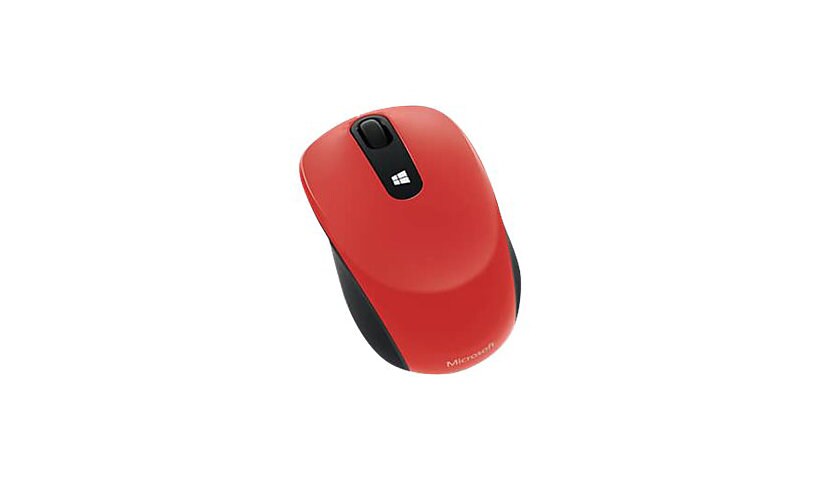 Microsoft Sculpt Mobile Mouse - mouse - 2.4 GHz - flame red