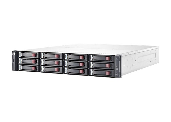 HPE Modular Smart Array 2040 SAN Controller - storage controller (RAID) - SAS 2 - 10 Gigabit Ethernet, 16Gb Fibre