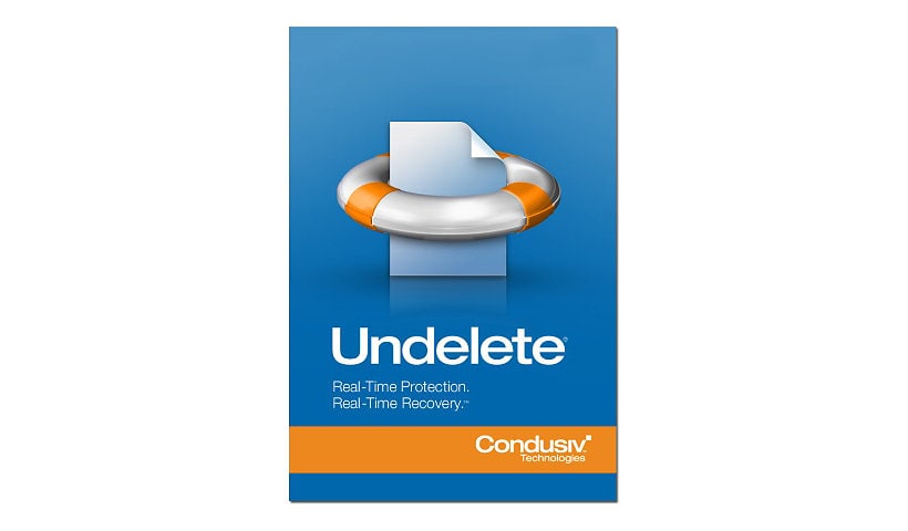 Undelete Professional Edition (v. 10) - license - 1 workstation