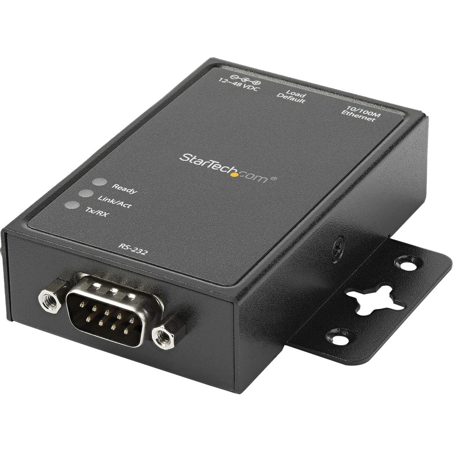 StarTech.com 1 Port RS232 Serial to IP Ethernet Converter / Device Server