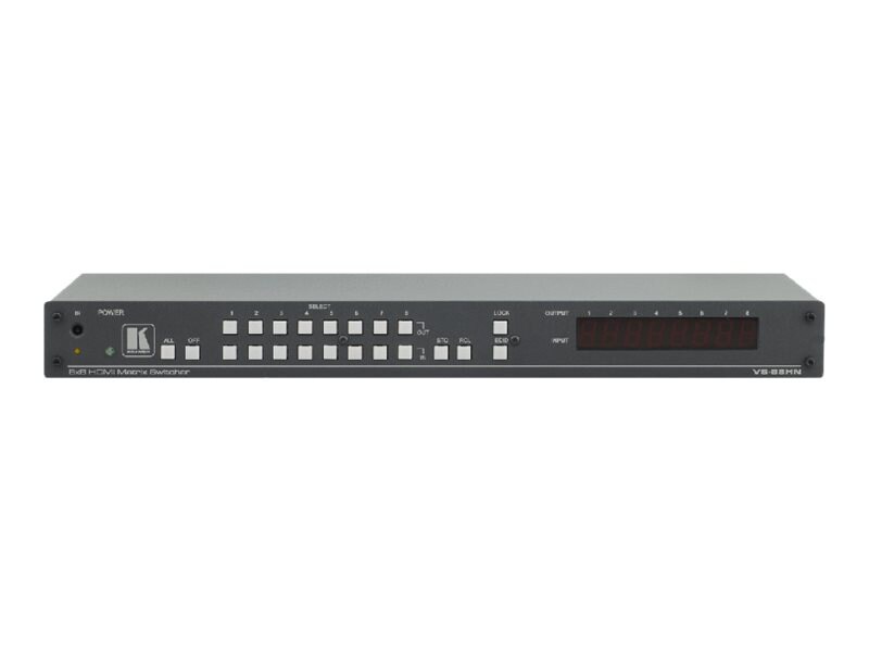 Kramer VS-88HN 8x8 HDMI Matrix Switcher - video/audio switch - rack-mountable