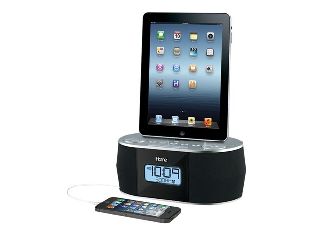 iHome iDN38 - clock radio with Apple Dock cradle