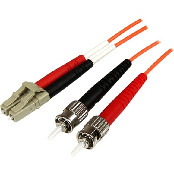 StarTech.com 3m Fiber Optic Cable - Multimode Duplex 50/125 - OFNP Plenum -