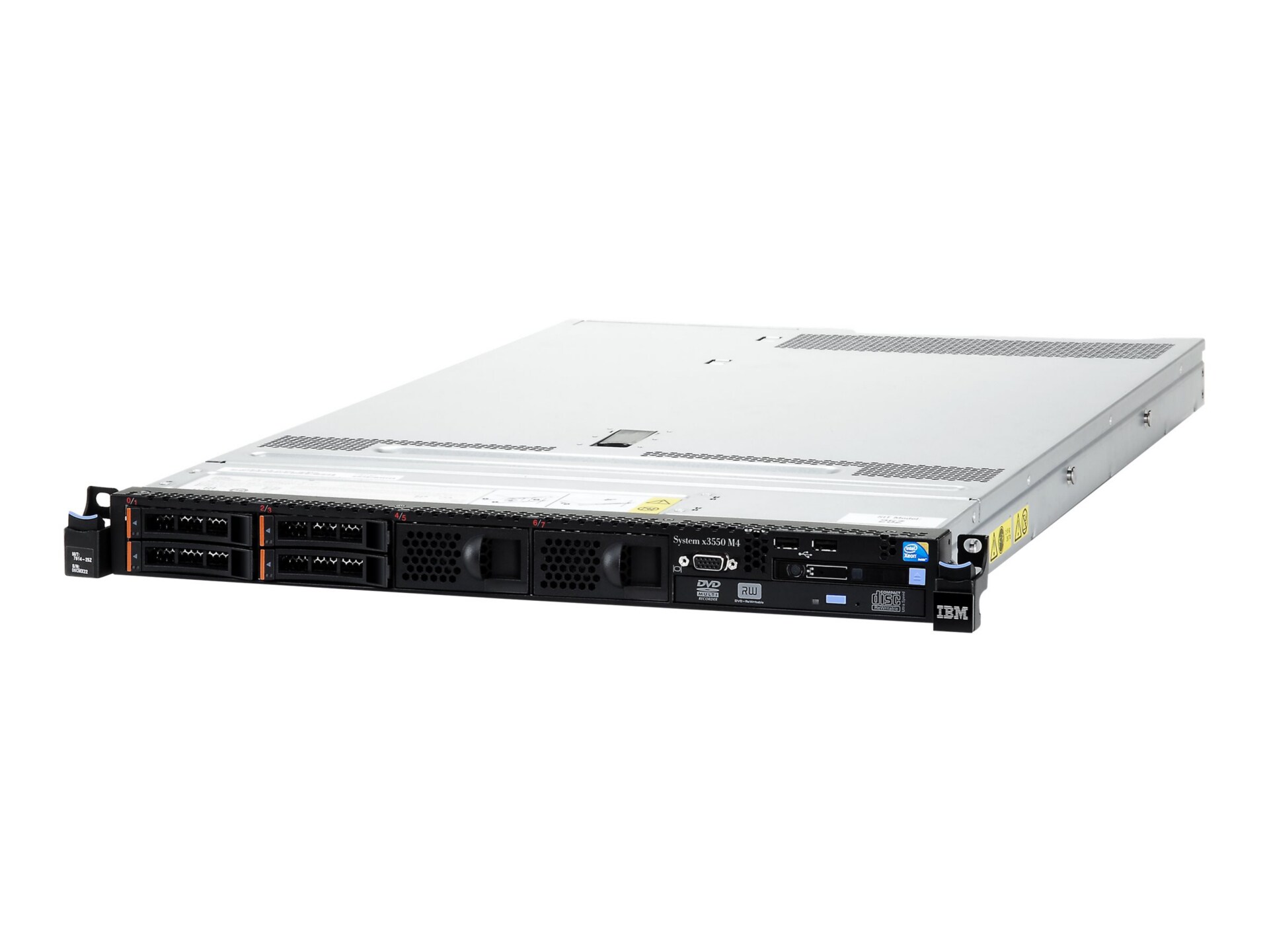 Lenovo System x3550 M4 - rack-mountable - Xeon E5-2620V2 2.1 GHz - 8 GB - n