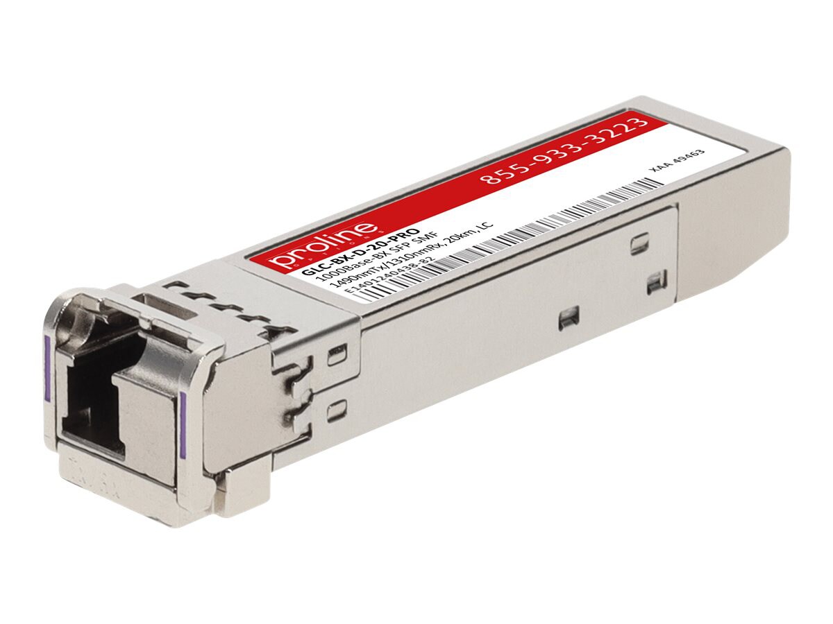 Proline Cisco GLC-BX-D Compatible SFP TAA Compliant Transceiver - SFP (mini