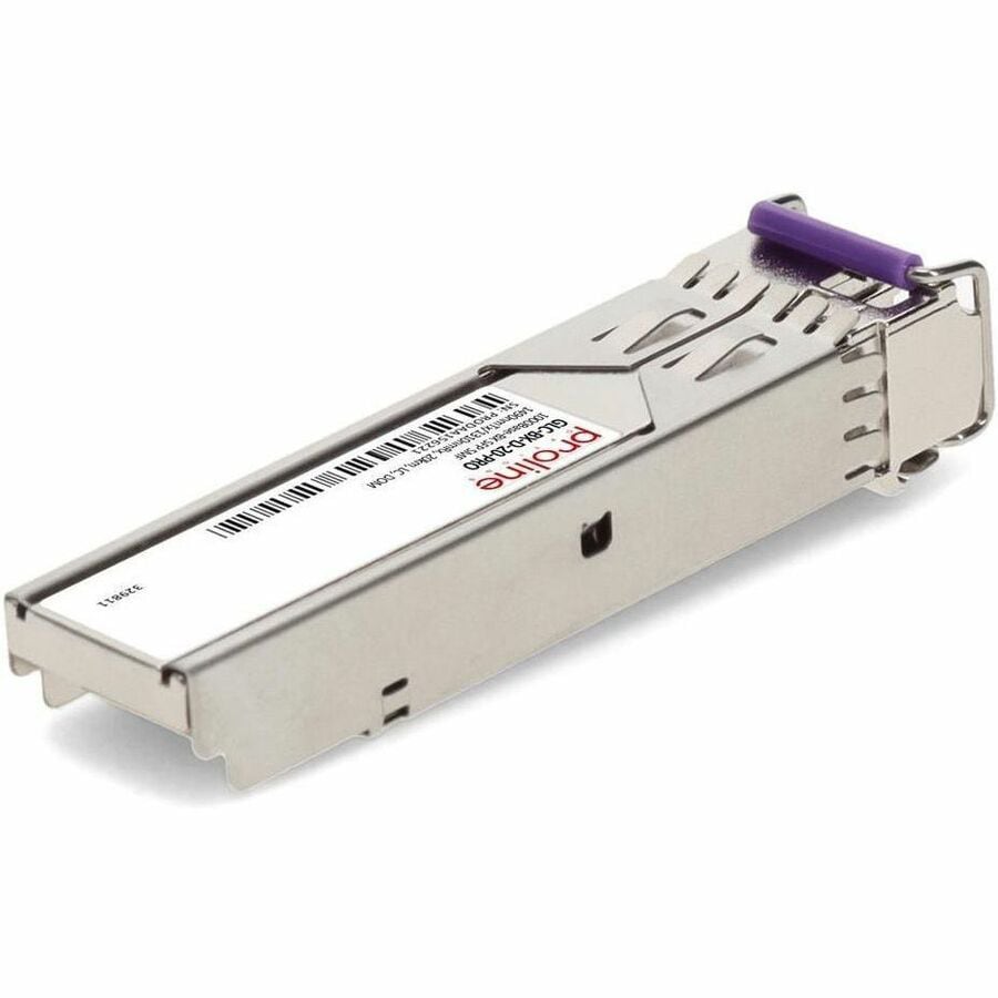 Thumbnail 6 of 9 for Proline Cisco® GLC-BX-D Compatible TAA 1000Base-BX SFP Transceiver (SMF, 1490nmTx/1310nmRx, 20km, LC, DOM)