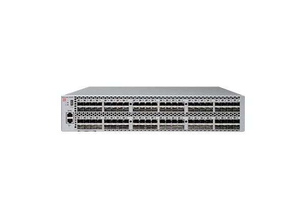 Brocade 6520 - switch - 48 ports - managed - rack-mountable - with 48x 8 Gbps SWL SFP+ transceiver