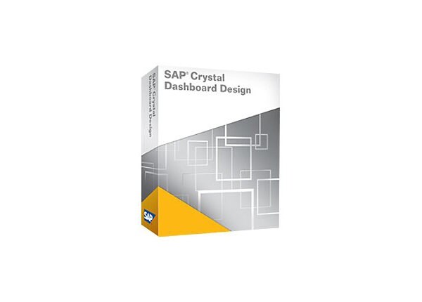 SAP Crystal Dashboard Design Departmental edition 2013 - license - 1 named user