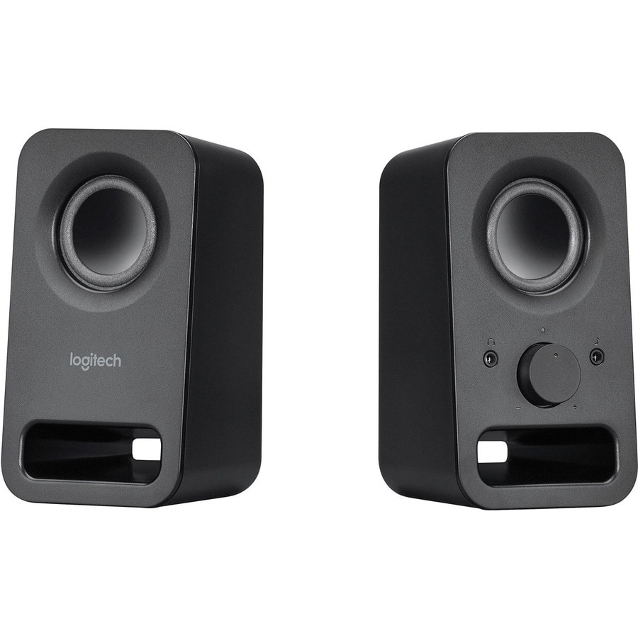 Logitech Multimedia Speakers Z150 with Clear Stereo Sound (Midnight Black,