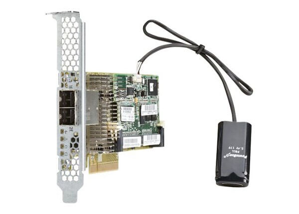 HPE Smart Array P431/2GB with FBWC - storage controller (RAID) - SATA 6Gb/s / SAS 12Gb/s - PCIe 3.0 x8