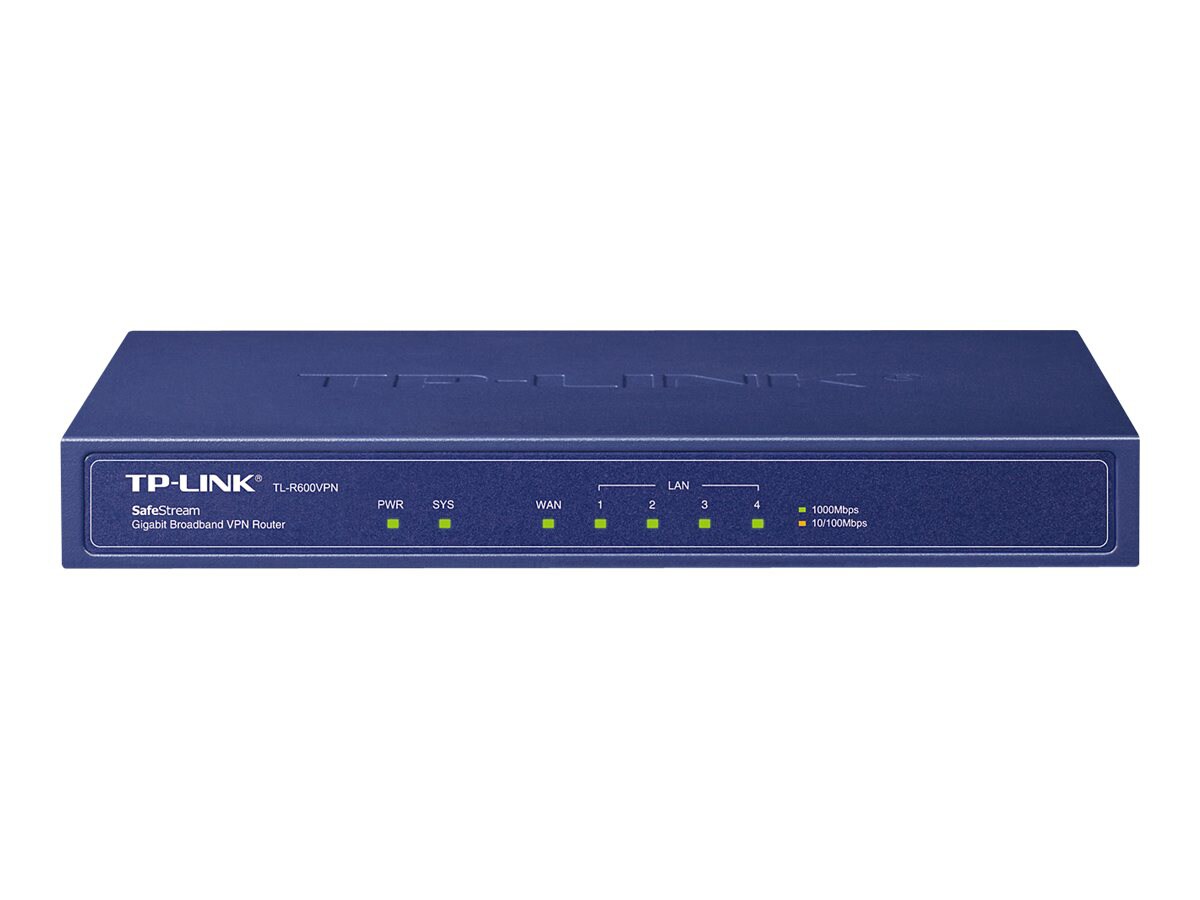TP-Link SafeStream TL-R600VPN - router - desktop