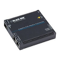 Black Box - fiber media converter - 10Mb LAN, 100Mb LAN, 1GbE - TAA Complia