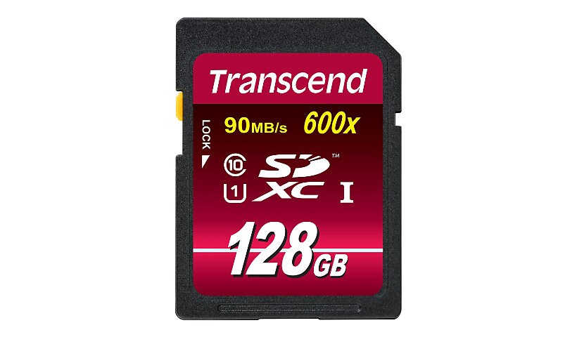 Transcend Ultimate series - flash memory card - 128 GB - SDXC UHS-I