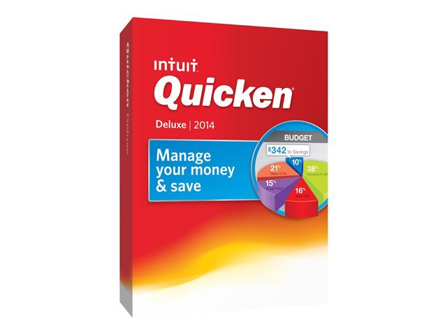 Quicken Deluxe 2014 - box pack