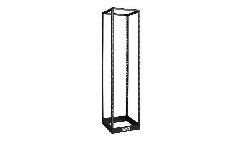 Tripp Lite 45U 4-Post Open Frame Rack Cabinet Threaded 12-24 Mounted Holes - rack - 45U