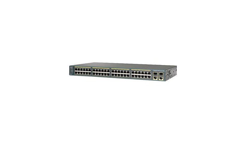 Cisco Catalyst 2960-Plus 48PST-L 48-Port Fast Ethernet Switch