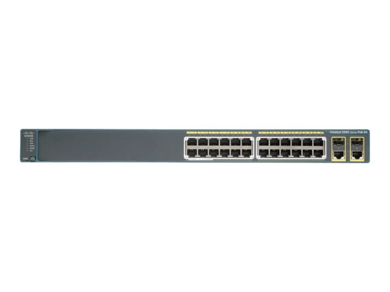 Cisco Catalyst 2960-Plus 24TC-L - switch - 24 ports - managed - rack-mounta