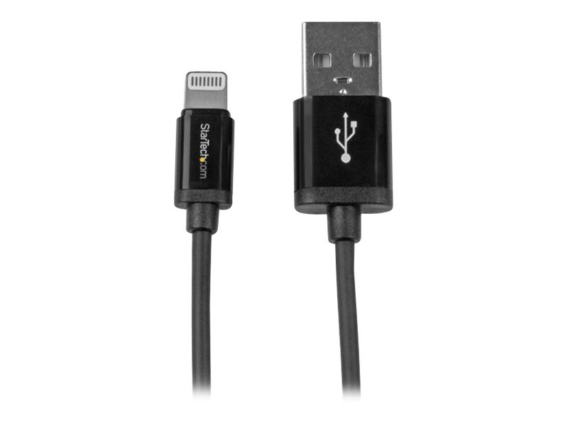 StarTech.com 15cm / 6in Short Apple Lightning to USB Cable - Black