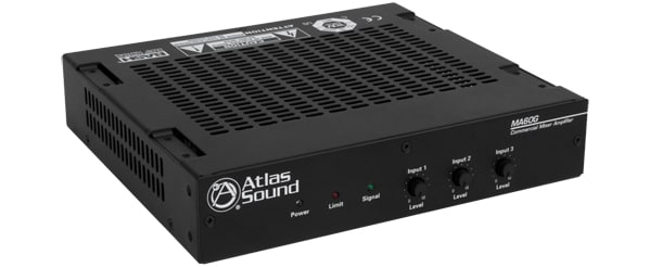 AtlasIED MA Series MA60G mixer amplifier - 3-channel
