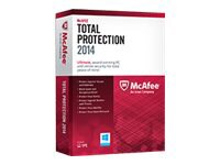 McAfee Total Protection 2014 - box pack (1 year) - 3 PCs