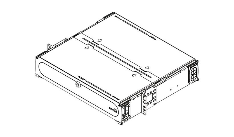 Leviton Opt-X 1000i Rack-Mount Enclosure - fiber-optic splice tray holder -