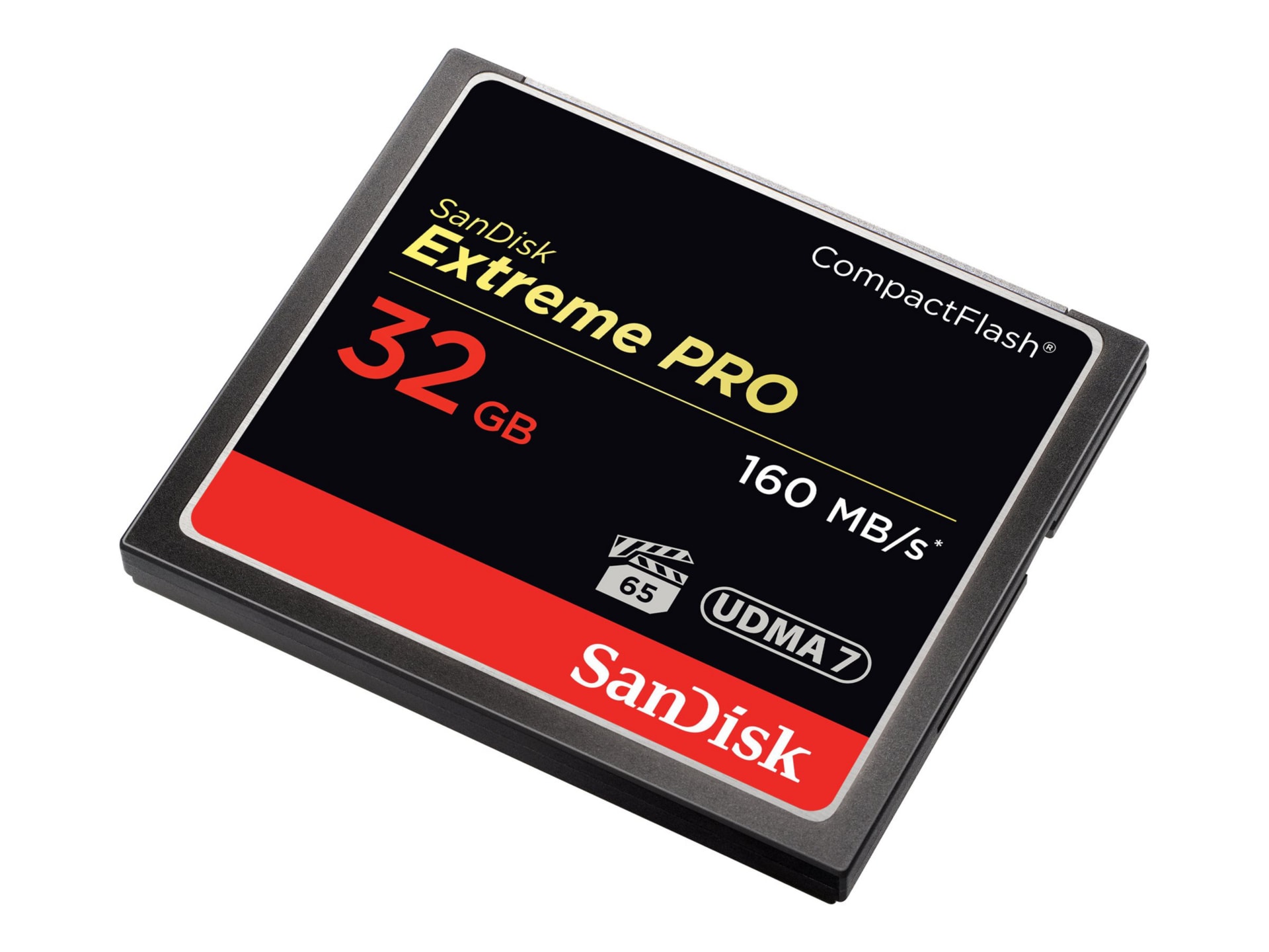 SanDisk Extreme Pro - flash memory card - 32 GB - CompactFlash -  SDCFXPS-032G-A46 - Memory Cards 