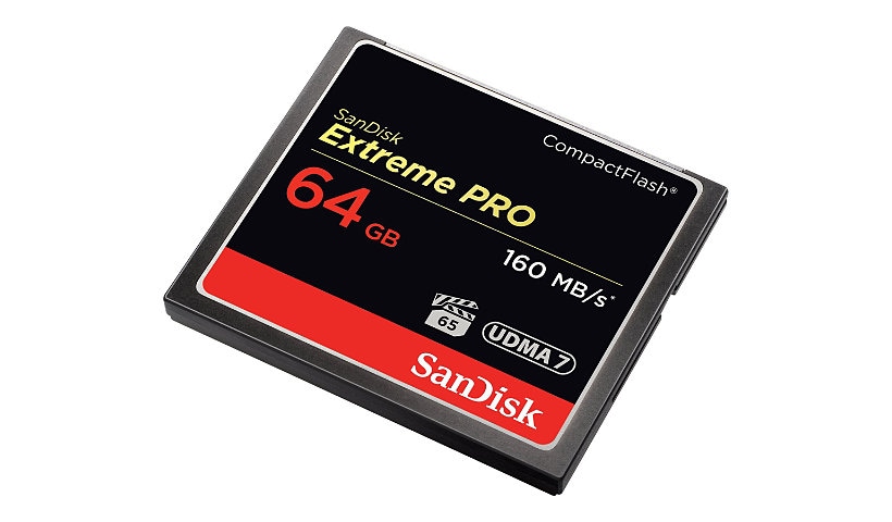 SanDisk Extreme Pro - flash memory card - 64 GB - CompactFlash