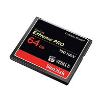 SanDisk Extreme Pro - flash memory card - 64 GB - CompactFlash