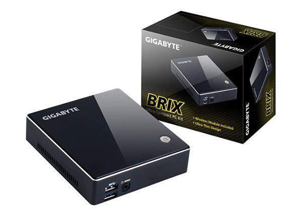 Gigabyte BRIX GB-BXi5-4200 (rev. 1.0) - Ultra Compact PC Kit - Core i5 4200U 1.6 GHz - 0 MB - 0 GB