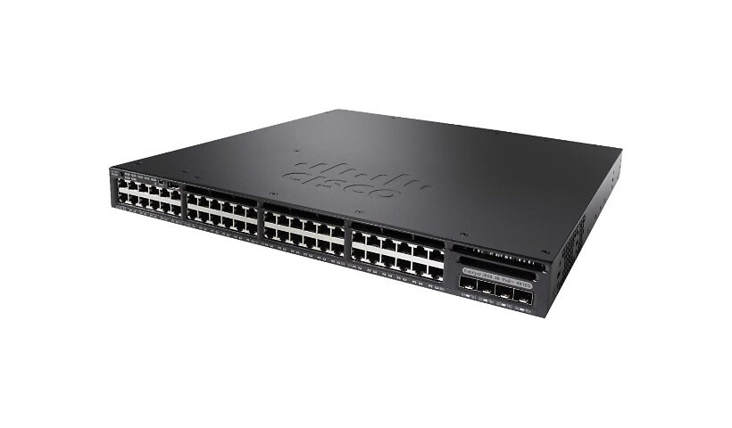 Cisco Catalyst 3650-48TQ-S - switch - 48 ports - managed - rack-mountable