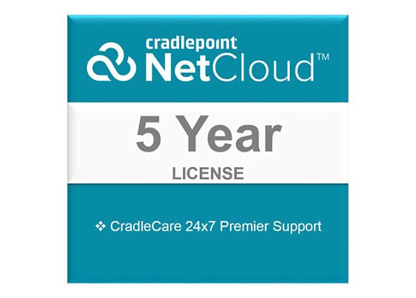 Cradlepoint CradleCare Premier - extended service agreement - 5 years - shipment