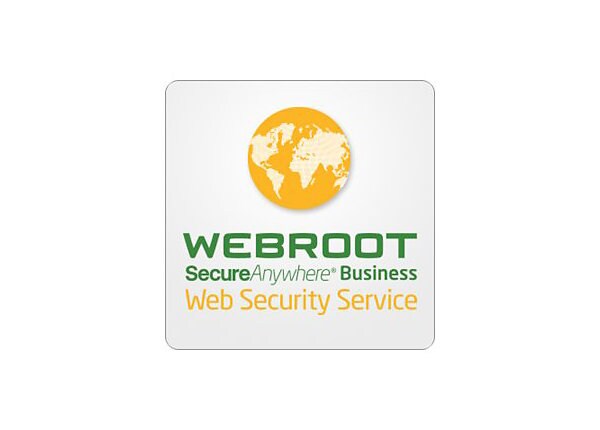 Webroot SecureAnywhere Business - Web Security Service - subscription license ( 3 years )
