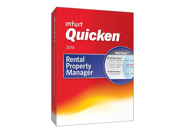 Quicken Rental Property Manager 2014 - box pack