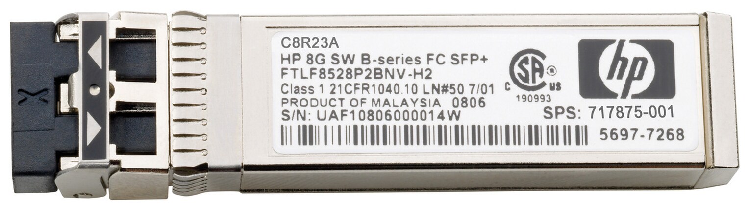 HP MSA 2040 8GB SW FC SFP Transceiver 4 Pack