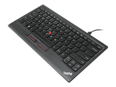 Produktivitet klodset Skoleuddannelse Lenovo ThinkPad Compact USB Keyboard with TrackPoint - keyboard - US -  0B47190 - Keyboards - CDW.com