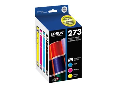 Epson 273 - 4-pack - yellow, cyan, magenta, photo black - original - ink cartridge