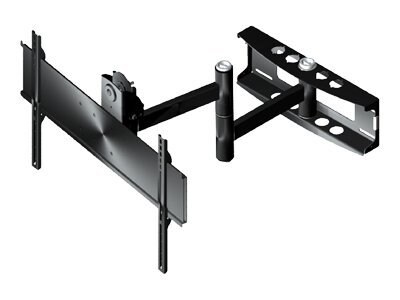 Peerless Full-Motion Plus Wall Mount PLA50-UNLP - mounting kit - for flat panel - black