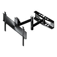 Peerless Full-Motion Plus Wall Mount PLA50-UNLP - mounting kit - for flat p