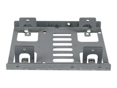 Thumbnail 2 of 8 for StarTech.com Dual 2.5" to 3.5" HDD Bracket for SATA Hard Drives, 2 Drive 2.5" to 3.5" Bracket for Mounting Bay, TAA