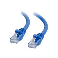 C2G 7ft Cat6a Snagless Unshielded (UTP) Ethernet Cable - Cat6a Network Patch Cable - PoE - Blue
