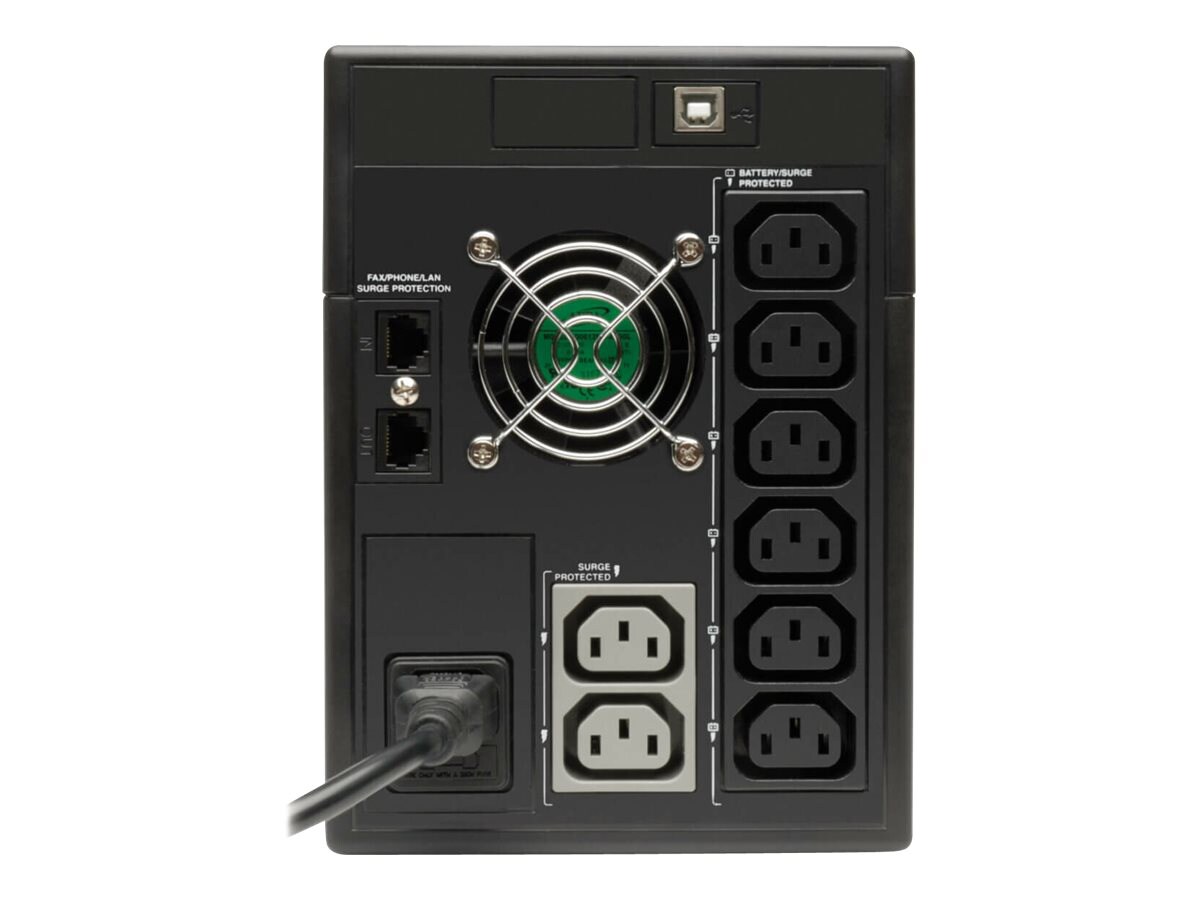 Thumbnail 3 of 7 for Eaton Tripp Lite Series UPS Smart 1500VA 900W Tower AVR LCD 230V USB C13 - UPS - 900 Watt - 1500 VA