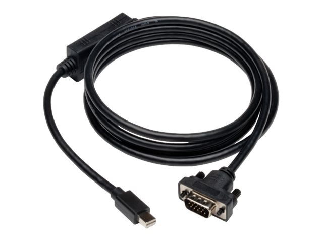 Tripp Lite 6ft Mini DisplayPort to VGA Adapter Converter Cable mDP to VGA M/M 6' - display cable - 6 ft