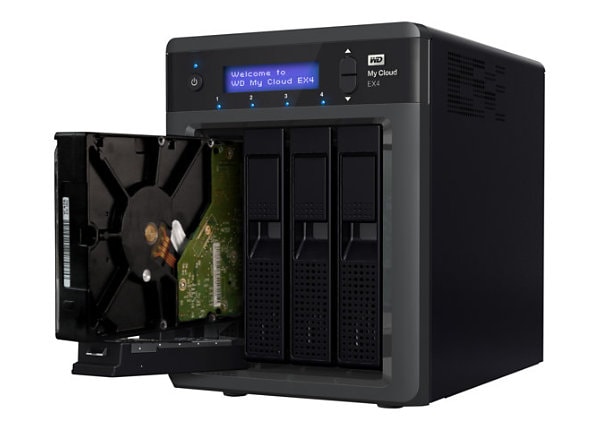 WD My Cloud EX4 - NAS server - 0 GB