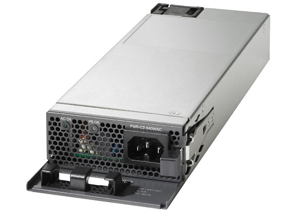 Cisco Config 2 Secondary Power Supply - power supply - hot-plug - 640 Watt