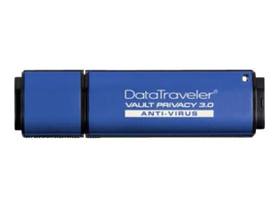 Kingston DataTraveler Vault Privacy 3.0 Anti-Virus - USB flash drive - 32 GB