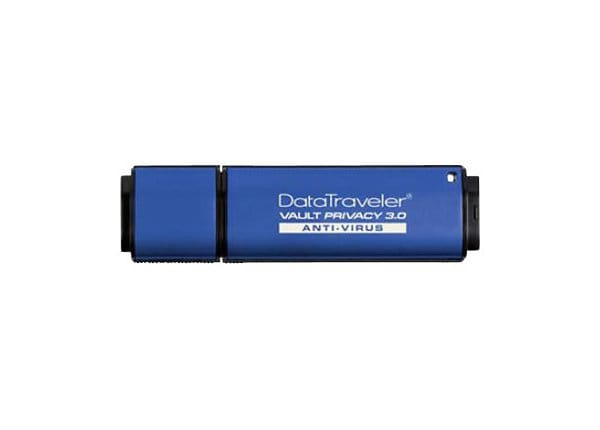 Kingston DataTraveler Vault Privacy 3.0 Anti-Virus - USB flash drive - 8 GB